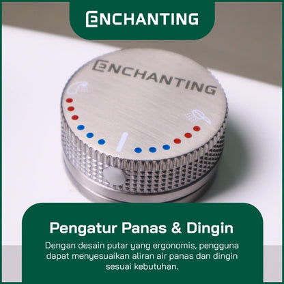 ENCHANTING Bathtub Kamar Mandi Acrylic Material Whirpool LED Lighting E8626