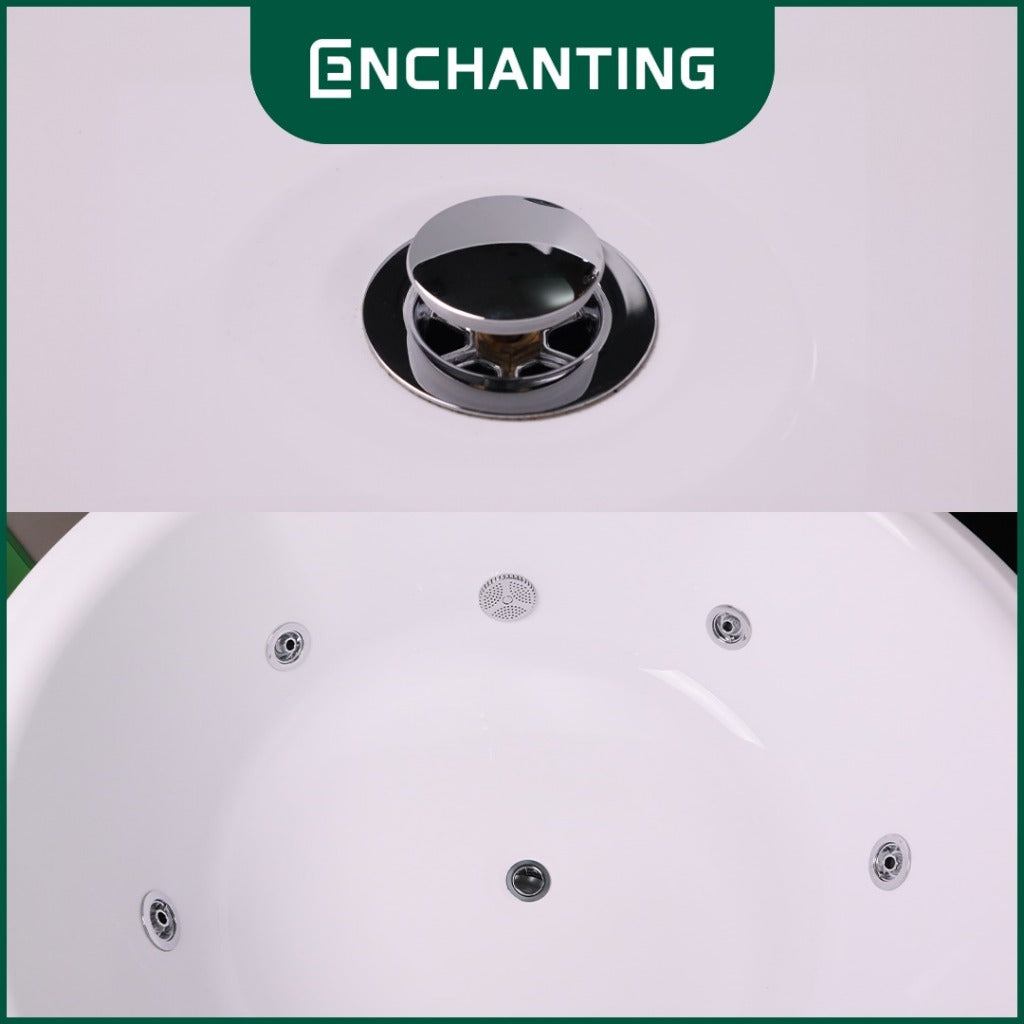 ENCHANTING Smart Bathtub Kamar Mandi Acrylic Material E8627
