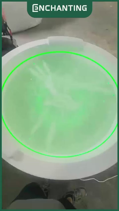 ENCHANTING Bathtub Kamar Mandi Acrylic Material Whirpool LED Lighting E8626