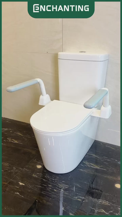 ENCHANTING Handle Safety Toilet Alat Bantu Duduk Toilet Pegangan tanpa slip Europe Enchanting E1378
