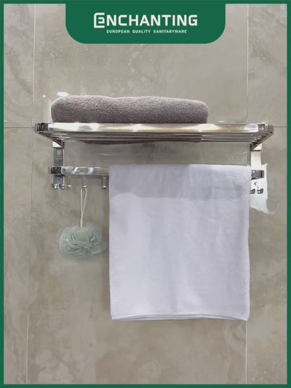 Rak Tempat Handuk Stainless Steel 304 Europe Enchanting BT005