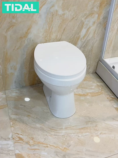 Kloset Siram / Toilet Duduk Manual Tidal TD079 with Cover