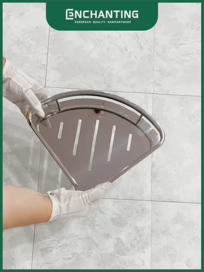 Rak Sabun Sudut Europe Enchanting E1047 Solid Stainless Steel