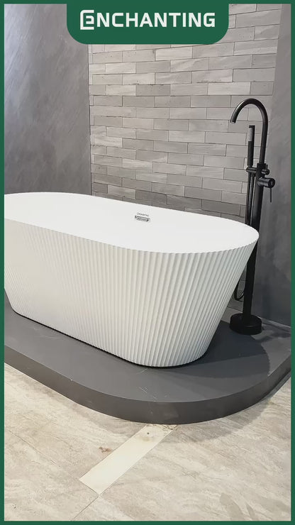 ENCHANTING Bathtub Free Standing Kamar Mandi BathTub Acrylic E8624