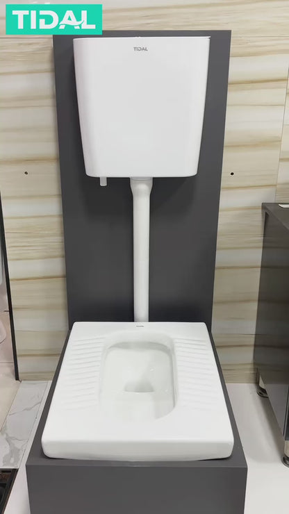 SET Toilet / Kloset Jongkok Tidal TD112/TD131 with Flush