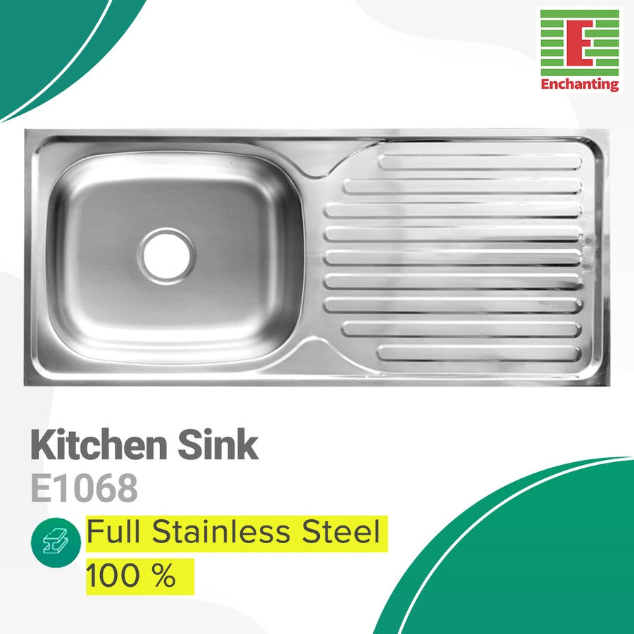 Kichen Sink Dapur / Bak Cuci Piring Europe Enchanting E1068