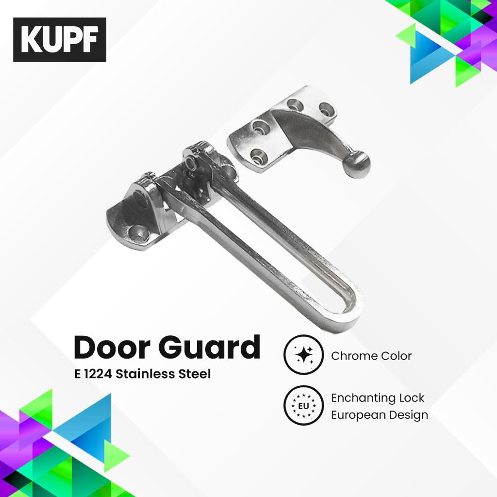 Pengaman Kunci Pintu / Door Guard Elock Europe Enchanting E1224NB Stainless Steel