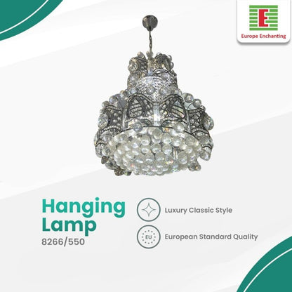 Lampu Gantung Hias LED Luxury Classic Europe Enchanting 8266/550