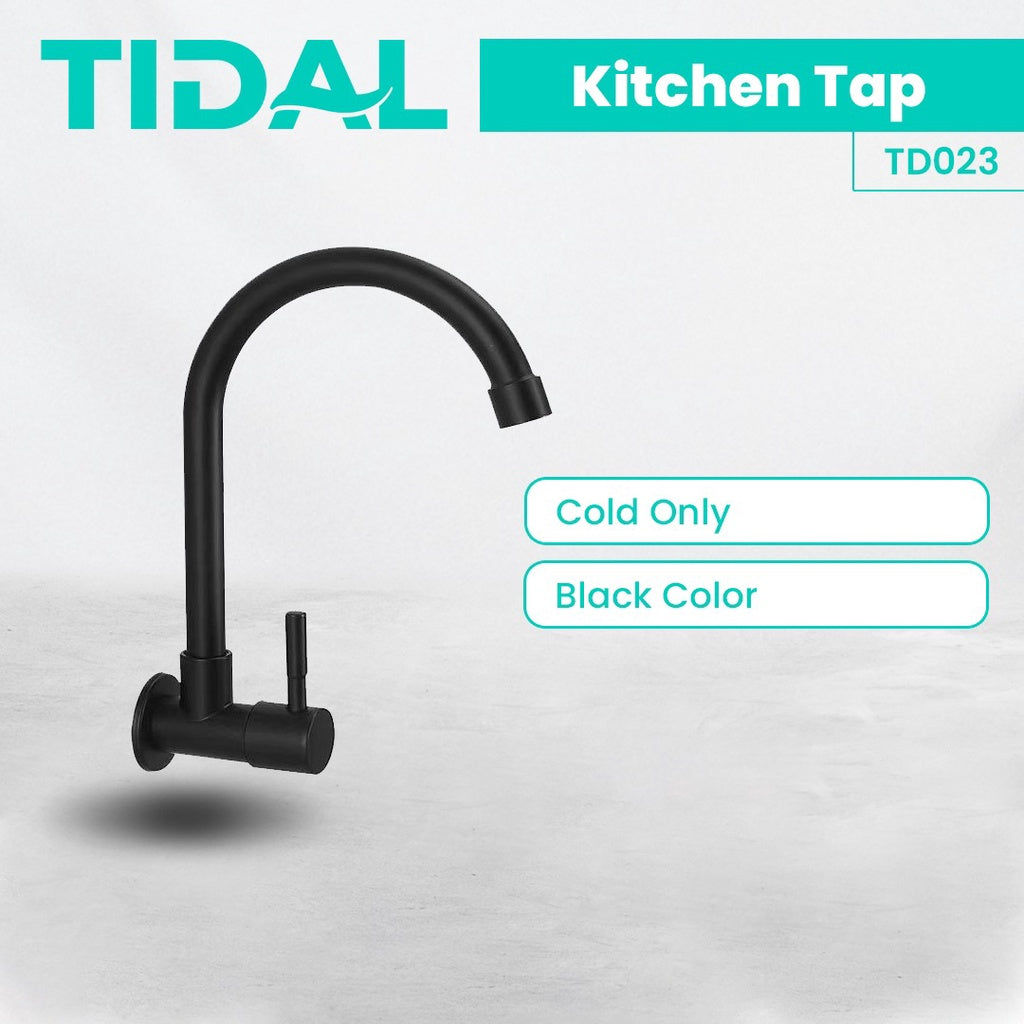 Kitchen Faucet / Keran Air Dapur Tembok Angsa Tidal TD023
