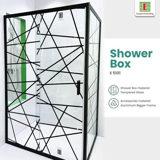 Shower Box Kamar Mandi Kotak Europe Enchanting E5101
