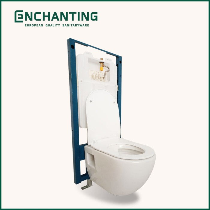 Wall Hung Toilet / Kloset Duduk Gantung Europe Enchanting E1360