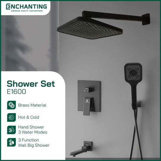Shower Set Tanam Dinding Kamar Mandi Europe Enchanting E1600